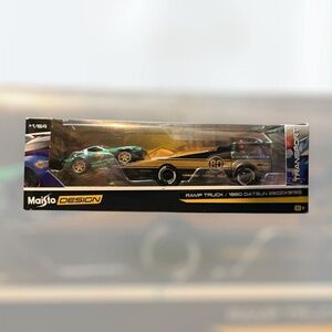 Maisto design Ramp Truck and 1980 Datsun 280ZX Elite transport